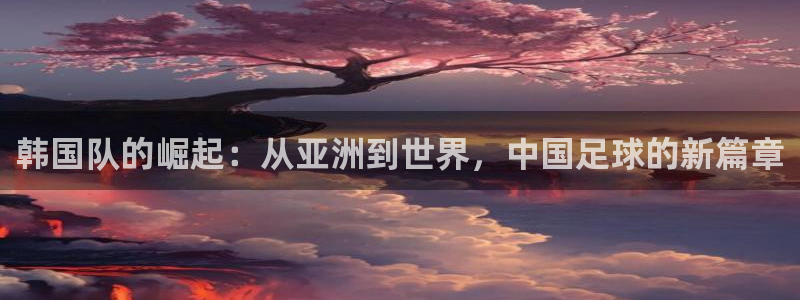 世界杯歐洲區(qū)預選賽賽程：韓國隊的崛起：從亞洲到世界，中國足球的新篇章