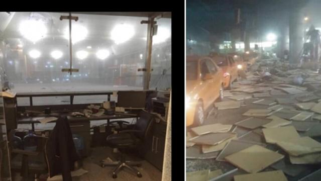 土耳其機場爆炸現場
