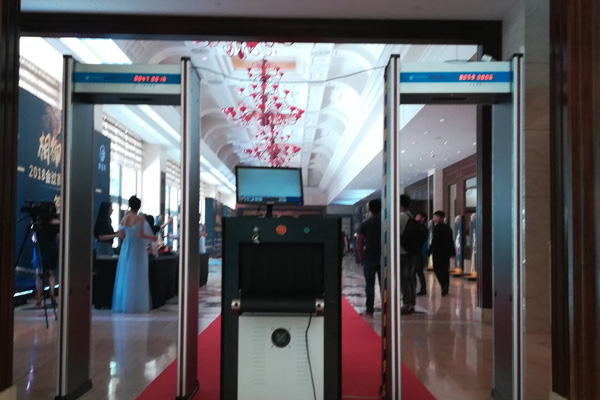 御泥坊采用深圳維和時代SD-600型金屬探測門保安全(圖)