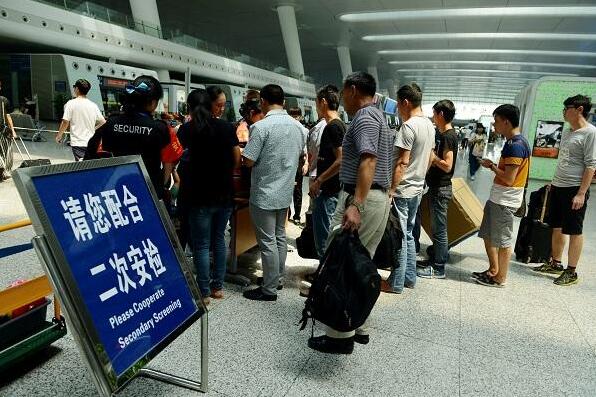 安檢門廠家：這個時間段焦作站將實行二次安檢！